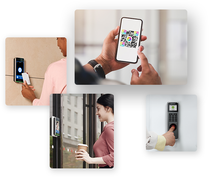 CLUe enhances security by Suprema’s multi-credentials such as facial authentication, dynamic/static QR code, and RFID card.