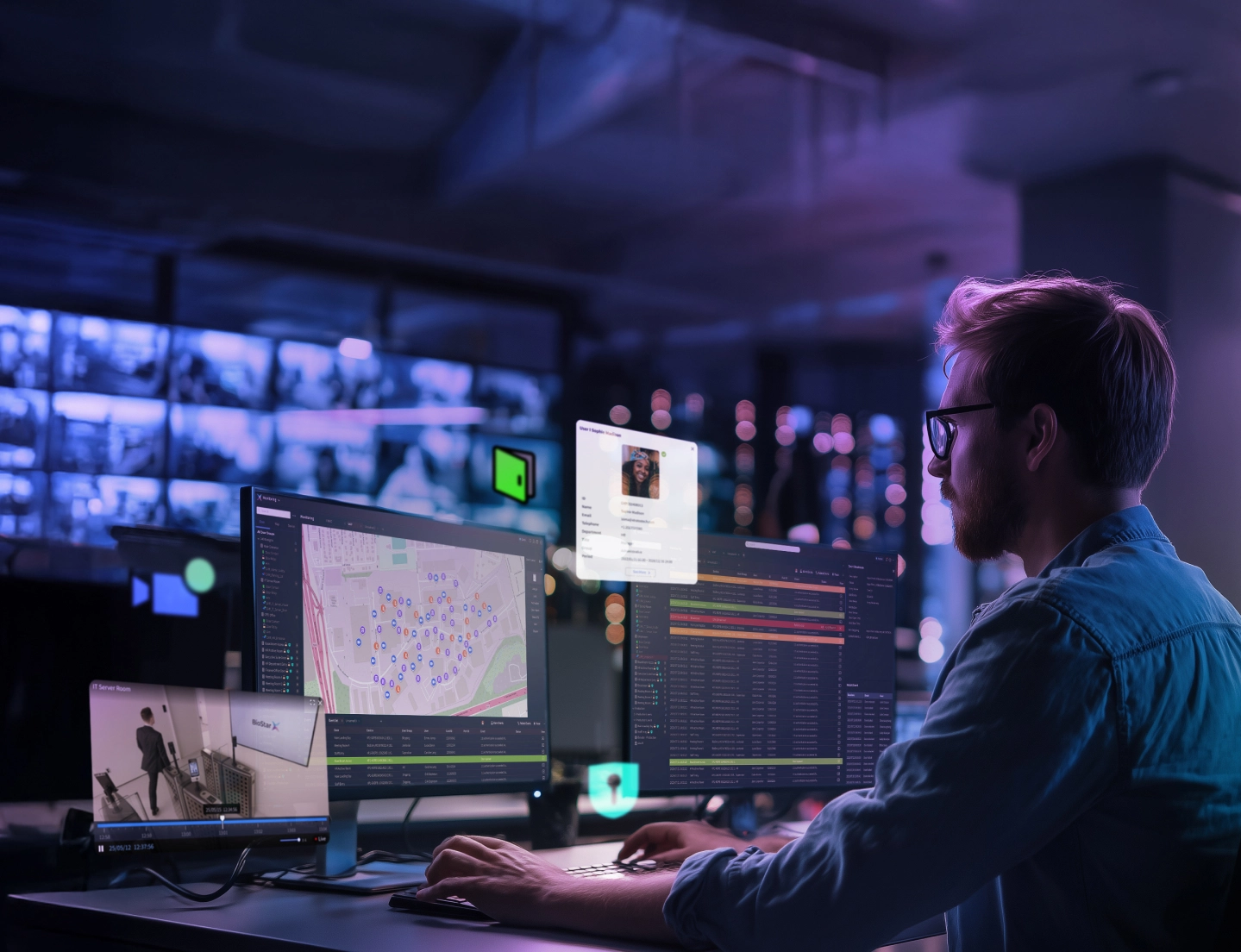 BioStar X Core access structure at scale